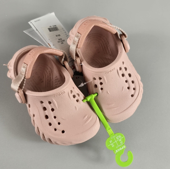 Crocs Kids Pink Clogs Size c4 - Picture 1 of 8